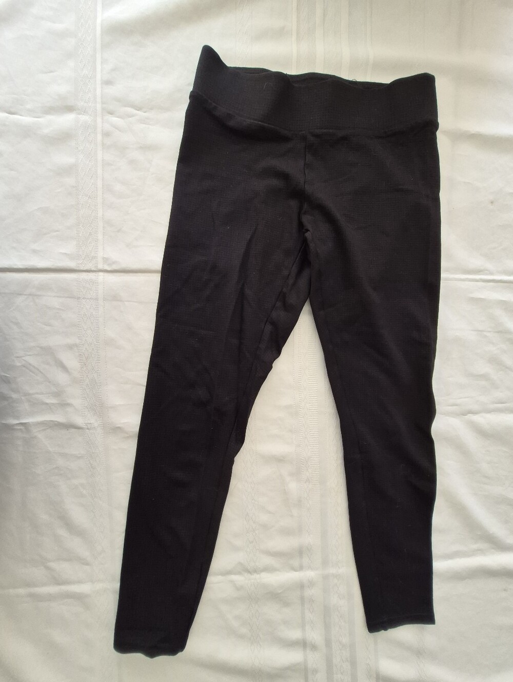LOFT Black Kids Ribbed Leggings